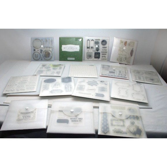 close to heart Other - My Acrylix Premium Quality Decorative Stamps Close to my Heart 15 pc